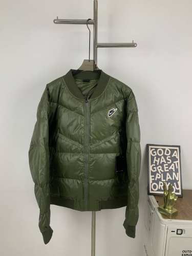 码齐 款号T154 新款Nike耐克小标羽绒棉服立体标男女情侣款 非常火爆！柜子同款！还原客供面料！高逼格！23Ssnike 耐克冬季男女同款情侣款男士拼色拼接