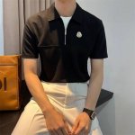 Moncler 蒙口 海外拉链翻领爆高克重polo！！时尚品味的拉链设计！！春夏不可缺少的时尚搭配New Arrivals！ 时尚品味的拉链设计！！ 胸前打断拼接处理是特别亮眼的！