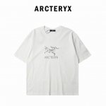 arc'teryx*始祖鸟 斑驳个性Logo印花短袖T恤 定制面料300G 男女同款 001 尺码：S M L Xl
