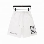 实拍细节图+尺码表 givenchy 纪梵希 24Fw4G方格绣花短裤 专柜同款 经典字母刺绣 五分裤 高品质牛肚面料 特别手感 超级质感 舒适柔软透气 休闲宽