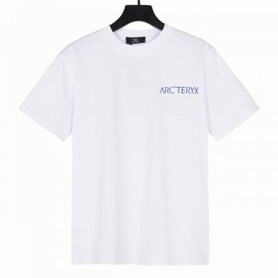 Arcteryx始祖鸟官网新款幻影鸟印花短袖T恤 面料采用洗水后300克双纱精梳棉，定制32支1*1螺纹，成衣两遍水洗处理，面料舒适亲肤无异感，定制定染面料，纺
