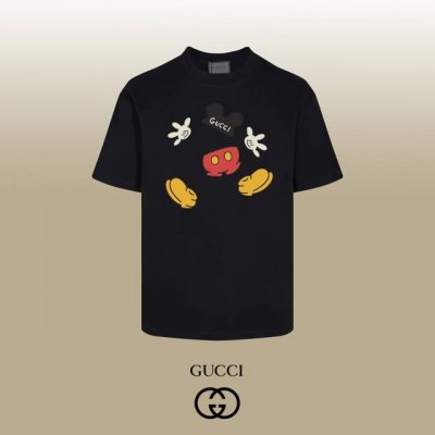 顶级代工品质 Gucci~古驰 24Ss 经典T恤短袖 不需要所谓烂大街的华丽文案 主打品质 - 面料经过2次高温缩水固色 不变形不缩水不起球 -正确Os版型
