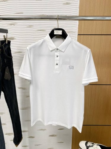 巴宝莉、2025夏季新款Polo短袖 六角珠地棉 透气舒适度高，手感细腻柔软，亲肤舒适 码数：M-3Xl