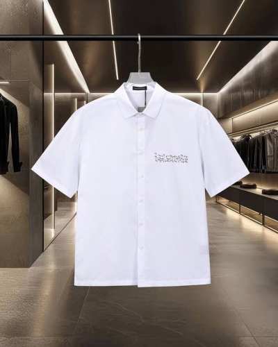 180 Balenciaga 巴黎 爆款来袭 几何元素线条数字图形Logo字母厚板胶印工艺短袖宽松版型衬衫 2025Ss官网新款短袖 衬衫 衬衣，精美厚板胶工艺