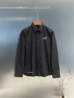 始祖鸟 专柜最新款男士必备款衬衫，100%天然棉，舒服透气，原单狠货，原版面料，柔软舒适，上身高端又奢华，足够场面的档次，这款衬衫无不骄傲的让你满意有面子 尺码