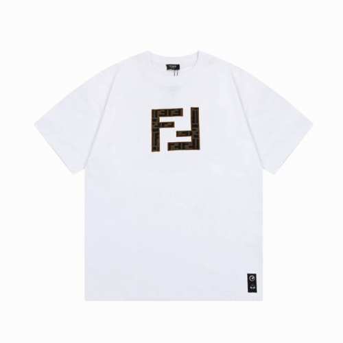 隔天到 Fendi 芬迪 双Ff字母贴布刺绣&& Logo标识精致升级 原版面料 官方同款 短袖T恤 定制260克同缸染面料 手感非常舒服 春夏最新版本 颜色: