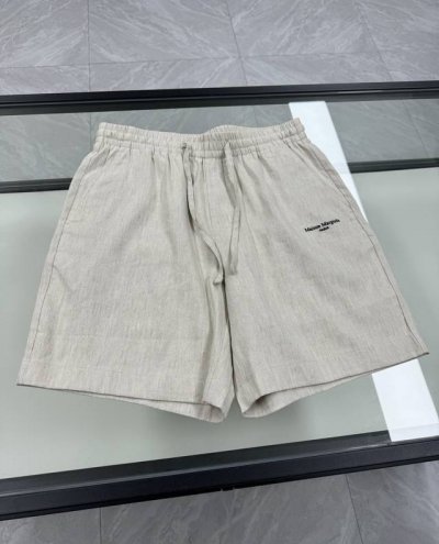 马吉拉麻灰色休闲短裤