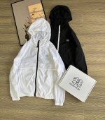 kolon Sport 可隆 韩国专柜款品质好货两色防风防水防晒速干吸汗户外连帽拉链轻量弹力皮肤衣 外套 防水防风速干防晒夹克 男女同款Upf80+防晒衣内里全