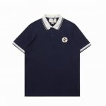150 （顶级复刻版本） gucci/古驰·经典互扣双G刺绣贴饰微标休闲Polo短袖T恤 款号：23017 面料: 280G重磅纯棉，随意对比 砖柜同步。第一时