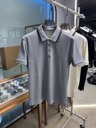 上新 25Ss G家 早春新款起脚中珠面料 Polo 原版定制 进口纱线色染 经典百搭 码数48-56