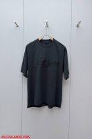 L595 Asacne Studios 夏季新款重工刺绣Logo粉色短袖T恤 宽松版型 男女同款 尺码：S-Xl 三标齐全 高版本 隔天