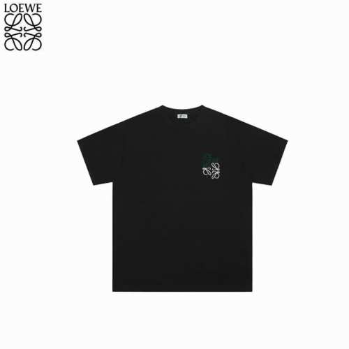 Loewe 罗意威 25Ss撞色错位刺绣短袖T恤 不需要所谓烂大街的华丽文案 主打品质 面料经过2次高温缩水固色 不变形不缩水不起球 -正确Os版型 不省面料