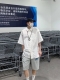 Nike 耐克春夏新款天空蓝运动宽松短裤 官网发售｜兼运动与潮流｜超百搭 甄选新疆21支280G纯棉小毛圈面料 最大的优点就是柔软轻薄透气 不闷不热 会呼吸的面