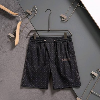 90 Burberry 巴宝莉 春夏季新款休闲高品质速干裤梭织面料 沙滩裤，超高端品质3D数码印花工艺制作而成，原版复刻、整体提花最新字母联盟Logo图案设计，
