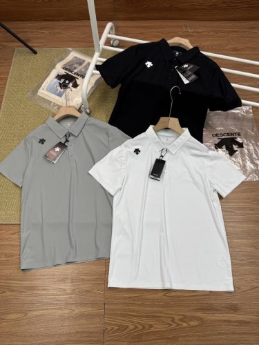 descente25新款迪桑特运动健身速干冰丝男子短袖 Polo衫夏季 Polo界天花板级别无痕工艺高端的品味往往就需要这件Polo精致的做工特别突出个人气场，