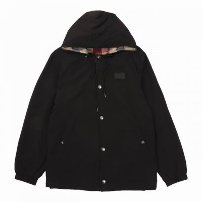 Bbr 巴宝莉 大格子双面穿连帽夹克外套 Size：M-3Xl