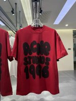 acne Studios-春夏季短袖25Ss系列，美式1996涂鸦微标复古数字印花图案T恤，上身大字报既视感，让人眼前一亮，打破了传统的简洁风格，多了个性涂鸦设