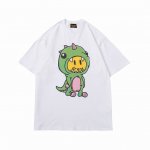 815 Drew恐龙印花圆领短袖T 码数：S-Xl 颜色： 白色