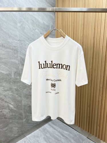 Lululemon 2025春夏新品 三标齐全 圆领纯棉短袖T恤 好货不用过多介绍 看细节 专柜码数：M-Xxxl 175 140建议L