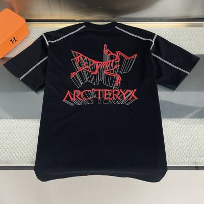纯原臻品 顶级原版复刻 Arctertx 始祖鸟2025新款Logo拉桨短袖T恤 高版本高品质原版面料 网红明星同款 定制32支双纱280克重棉 Logo立体万