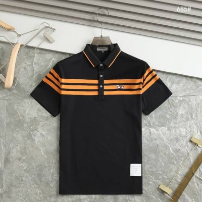 Tb-高端休闲系列 2025新品专柜休闲短袖polo衫 品牌最新元素Logo重工设计 无痕剪裁 进口80支的超高支纱棉 手感柔滑舒适 弹性佳 软软细腻 不易起球