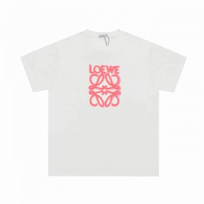 we26# 顶级代工品质 Loewe 罗意威25Ss 经典刺绣T恤短袖 不需要所谓烂大街的华丽文案 主打品质 面料经过2次高温缩水固色 不变形不缩水不起球 -正