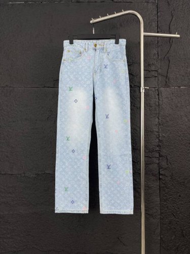 Louis Vuuiton 24Ss Tyler联名神裤 V052 现货秒发 尺码28-34 S-Xl 双Ip联名：Monogram老花 × Tyler彩色小花