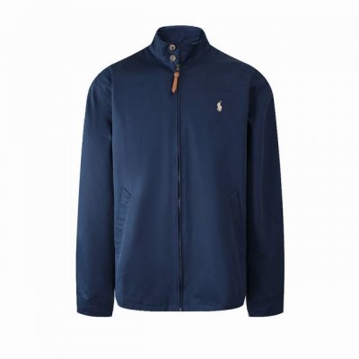 R20 Ralph Lauren拉夫劳伦中古夹克刺绣Logo经典复古哈林顿老干部同款外套男女同款 颜色：黑色 藏青色 卡其色 这件Ralph Lauren中古夹