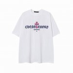 高版本Chrome Hearts克罗心 梵文十字大翅膀发泡印花短袖，面料使用 G高克重全棉双纱面料，纹路清晰可见，质感柔软细腻光滑，垂感十足！有一定厚度 非低廉