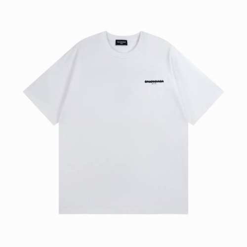 Balenciaga 巴黎世家2025 Ss 封条字母Logo印花短袖T恤 本市场No.1的质量 真正天花板品质 全部原版开发注意细节图 避免被盗图商家混发 正
