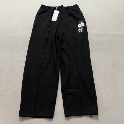 Mm6 马吉拉胶带数字长裤