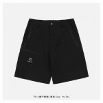 t9-X速干短裤-黑色 常规版型设计 Cordura轻量耐磨快干面料 快速抽离体表汗湿 维持干爽体感 具备优异的防泼性能 弹力橡筋腰围 兼容不同身形 压胶口袋
