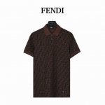 fendi 芬迪 双F满印短袖Polo衫 经典爆款系列，胸口工艺刺绣Logo图案，整体高级简单大方，面料有韧性、不起球、不易变形和缩水。有较好的透气性和吸湿效果