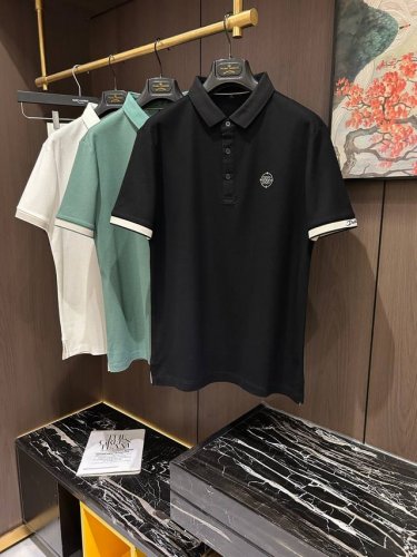 dg25S春夏男士Polo 胸前标志性Logo徽标 整体非常的轻商务休闲！！上身轻盈舒适顺滑 到手绝对让你觉得物有所值的一件单品！！！码数M-3Xl