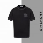 款号#Z37 纪梵希刺绣图标反色字母圆领短袖 givenchy 官网一致款式 面料 32支双纱280克纯棉面料 同缸同色织染螺纹 颜色一致 工艺 进口机器万针饱