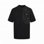 prada 普拉达 25Ss 三角标尼龙口袋拼接短袖面料:规格采用实打实280G100%纯棉针织内的兰博基尼 定织定染 包装:12C加厚包装袋配套加厚油光纸防伪
