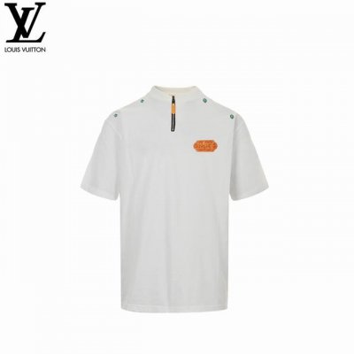 louis Vuitton 路易威登 25Ss 拉链绿宝石铆钉短袖T恤 Louis Vuitton法国路威酩轩集团-Lvmh旗下品牌 著名奢侈品箱包和皮具品牌