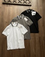 Hazzys哈吉斯男装2025夏季新款休闲三粒扣撞色领polo上衣短袖T恤！！ 以经典与时尚融合的设计，打造兼具商务休闲与潮流感的单品！！ 核心卖点 1. 撞色