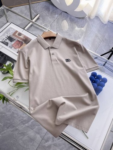 开春新品 杜嘉班纳 Dg 2025Ss夏季新款字母Logo男士翻领Polo衫！经典商务男款，高端男装的天花板级别的商务男款！简约时尚大气不失优雅，单穿内搭体面过