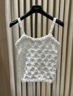 新品 Ch 针织吊带背心 Cropped Knit Camisole