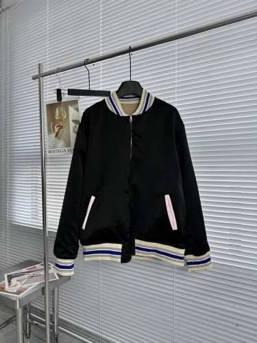 210 Gucci 古驰 24Ss Original 双面穿棒球服飞行夹克外套 - 全套定制辅料 双向拉链 - 双面定制面料 垂感 抗皱高级感十足 - 一衣双穿