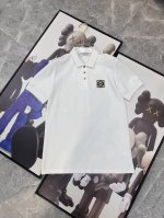 罗意威 2025春夏新款首发专柜最新Polo衫 高端订制 设计前卫时尚！品牌Logo重工艺设计 高端定制 克高级丝光珠地面料.手感柔软.穿着舒适.专柜级别精致车
