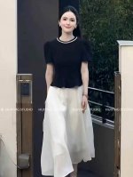 韩系两件套套装尺码.Ml