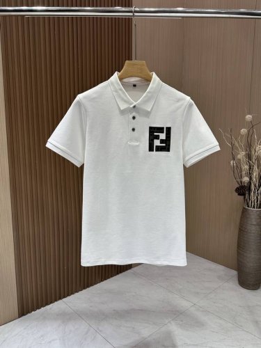 fendi 芬迪 春夏经典时尚翻领 Polo衫短袖 贸易公司渠道订单，官网同步发售，简约大气，时尚百搭，品相更是无法挑剔更不易褪色彰显出别样的风味 码数：M-3