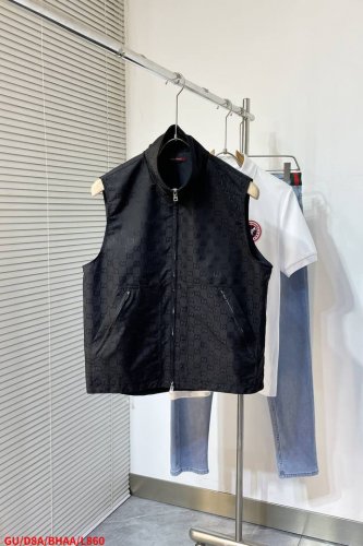 l860 Gugucci 2025春季新款马甲，意大利进口面料时尚马甲，原版五金配件，欧洲同步，上身更随意大方，原版五金奢华高档定制配饰新作！奢华品牌特质满幅L