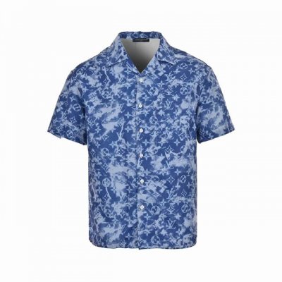 louis Vuitton 路易威登 24Ss 满印老花短袖衬衫 os版型超宽松显瘦 满印提花花卉Logo的设计风格 面料采用百分百平纹衬衫面料 不变形 不缩水