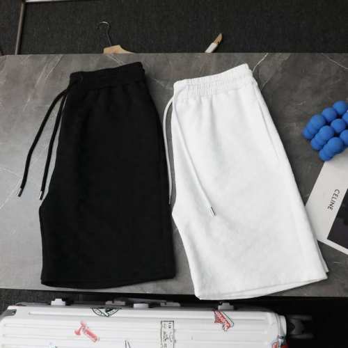 顶级复刻 高端定制 Louis Vuitton 路易威登 新款经典满身毛巾提花冰感休闲短裤五分裤 款号: L5003 颜色: 黑色 白色 购入原版开模打造，全套