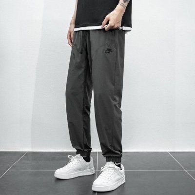 上新 春夏季新款2025立体裁剪万针刺绣耐克Nike机能工装基础大众休闲裤长裤子 高逼格！万针刺绣Logo！耐克Nike钩子家立体剪裁户外机能风工装裤！绝对完美