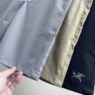 Arc’Teryx 始祖鸟25夏季新款V系列！男子商务休闲短裤！官网同步！客供五金辅料！斜纹弹力棉！亲肤透气舒适！垂顺挺括！面料抗皱不起球！不闷热！环保舒适！3