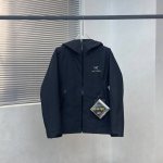 D P340款号S#241 始祖鸟' Gore-Tex Jacket-Men's始祖鸟户外防水硬壳冲锋衣机能风拉链夹克 整件采用高温无缝压胶工艺 袖口压胶定位相